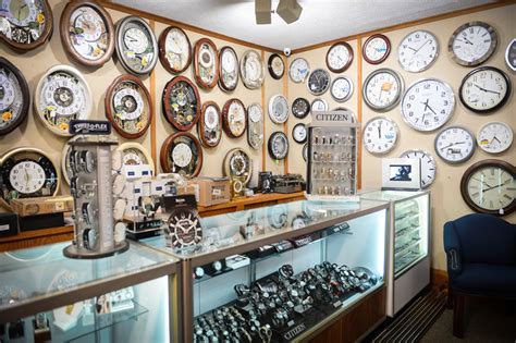 tick tock watch shop.